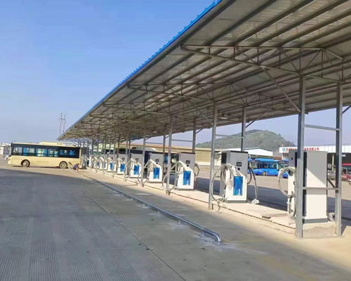 Electric bus charging station 160kw fast charging installation project Electric bus charging station 160kw fast charging installation project